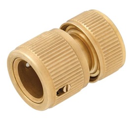 Orbit 12mm Brass Click-On Hose Connector