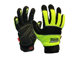 Powermaxx Hi-Vis Mechanics Glove